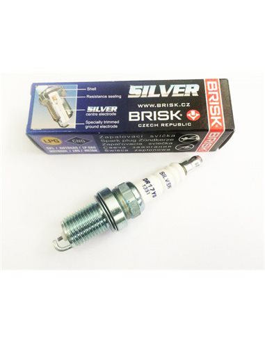 Свеча зажигания BRISK SILVER DR17YS длин. (409, Lacetti1.8 ГАЗ)