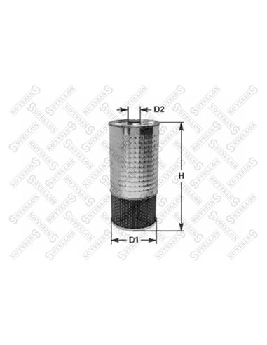 Фильтр масляный  MB W201/W202/W124/W460/W461/W463 2.0D-3.5D 83