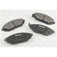 Колодка передняя торм. Daewoo Lanos/Matiz,Chevrolet Spark 0.8-1.5i 98 с антискр.пласт