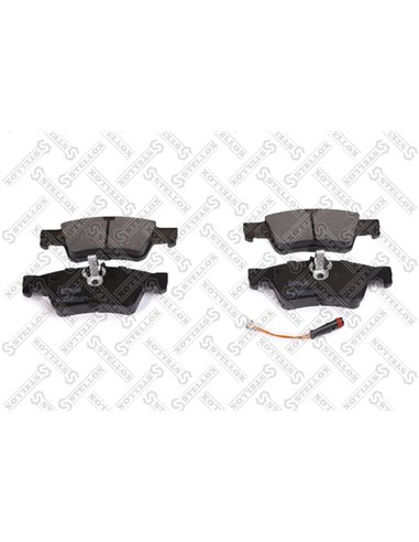 Колодки дисковые задн. MB W211/S211 2.0-2.4/2.0CDi-2.7CDi 02/SL R230 5.0/5.5 AMG 01