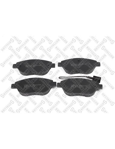 Колодки дисковые п. Fiat Grand Punto 1.3/1.9JTD Multijet 05- 