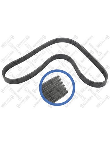 Ремень поликлиновой Ford Fiesta/Fusion 1.25-1.6 01- /Mondeo 1.6Ti 07- ,Mazda 2 03- 