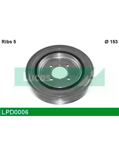 Шкив коленчатого вала, LPD0006