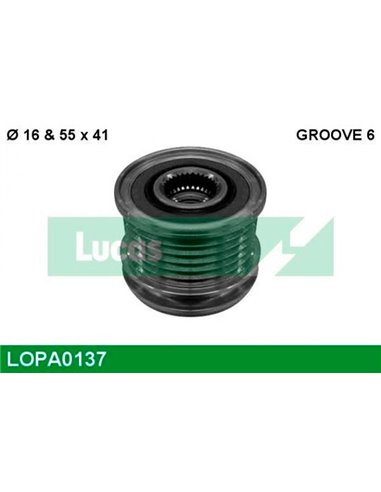 Муфта обгонная генератора, LOPA0137