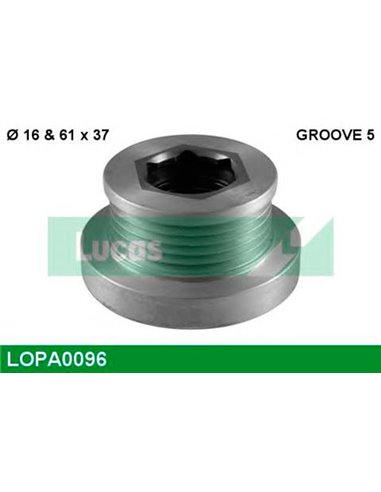 Муфта обгонная генератора, LOPA0096