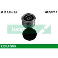 Шкив генератора инерционный, LOPA0087