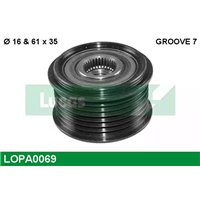 Шкив генератора инерционный, LOPA0069