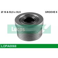 Шкив генератора инерционный, LOPA0068