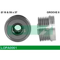 Шкив генератора инерционный, LOPA0061