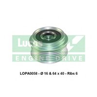 Шкив генератора инерционный, LOPA0058