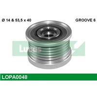 Шкив генератора инерционный, LOPA0048