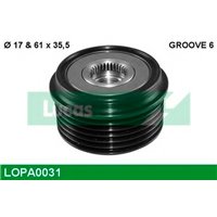 Муфта обгонная генератора, LOPA0031