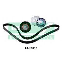 Ремень поликлиновой, комплект, LAK0018