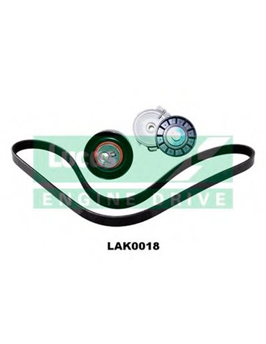 Ремень поликлиновой, комплект, LAK0018