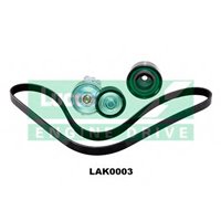 Ремень поликлиновой, комплект, LAK0003