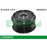 Шкив генератора инерционный, LOPA0010