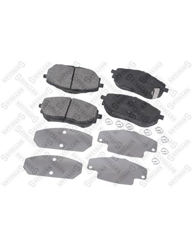 Колодки диск. перед. Toyota Corolla, Auris 1.3-1.8/1.4D 12-