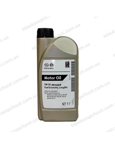 Масло GM Opel 5W30 Dexos 2 1л