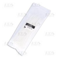 Хомут пластиковый LSA 2,5*150 (в упак. 100шт.) белый (LA 2.5x150W)