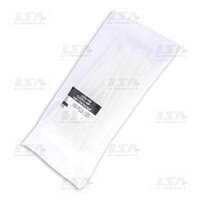 Хомут пластиковый LSA 2,5*120 (в упак. 100шт.) белый (LA 2.5x120W)