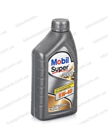 Масло MOBIL Super 3000    5W40 1 л