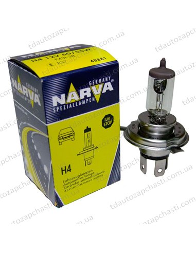 Лампа NARVA Н4 Р43  6055 Вт