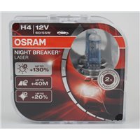 Лампа  OSRAM H4 Nigth Breaker Laser 60/55W (неориг) (64193NBU DUO BOX)