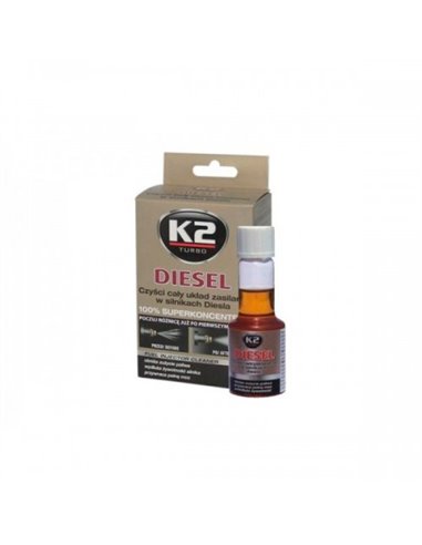 К2 Очиститель форсунок (присадка для дизельного палива) TURBO DIESEL 50ML