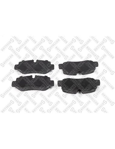 Колодки дисковые передние с антискрипными пластинами 000712BSX MB Vito W447 111CDI 14-