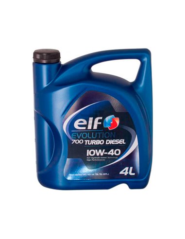 Масло ELF EVOLUTION 700 TURBO DIESEl 10W40 4 л