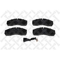 Колодки дисковые п. с антискр. пл. Iveco Daily ll 01-06, MB Sprinter/Vario