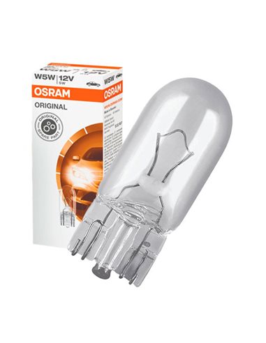 Лампа  OSRAM ориг. W5W 5W W2,1X9,5D ORIGINAL LINE
