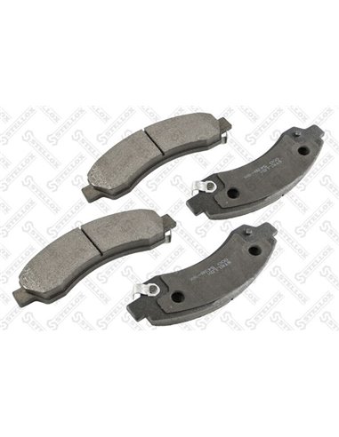 Колодки дисковые передние с антискрипными пластинами Great wall Hover 2.4 06-