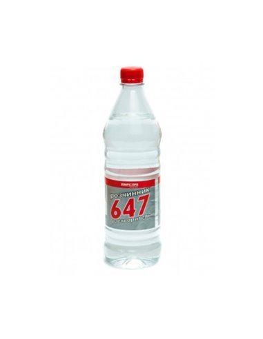 Растворитель Р-647  1л  (без прикурсоров) Химрезерв