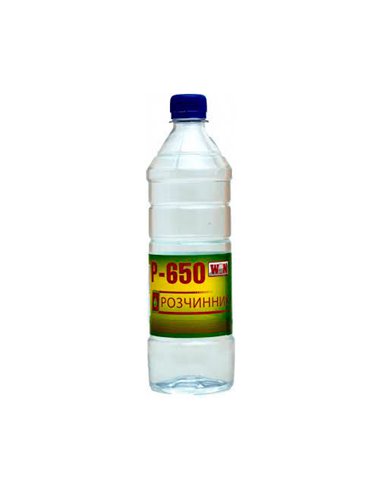 Растворитель Р-650 0,8л (без прикурсоров) WIN