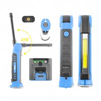 Фонарик LED Ultra-slim инспект. 3W COB, 1W LED 300lm, 2000mAh, microUSB