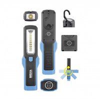 Фонарик LED инспект. 8SMD, 1W LED 300lm, 3xAA