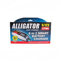 Зарядное  устройство ALLIGATOR  интеллектуальное 6-12В 2/4А (АКБ 1,2-120А/ч) 6 режимов, дисплей (AC812)