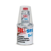 Грунтовка Soll акрил 5:1 0.75л черный HS SF5 (отв.HS FH6 - 150мл)