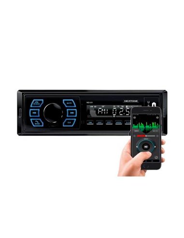 Аудио-магнитола NEXTONE ND-01 BT USB/SD 4x45Вт ISO, AUX, пульт