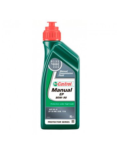 Масло CASTROL  MANUAL EP 80W90  1 л  (минеральное)