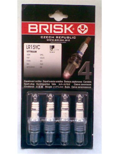 Свеча зажигания BRISK Super LR15YC длин БЛИСТЕР (2108)