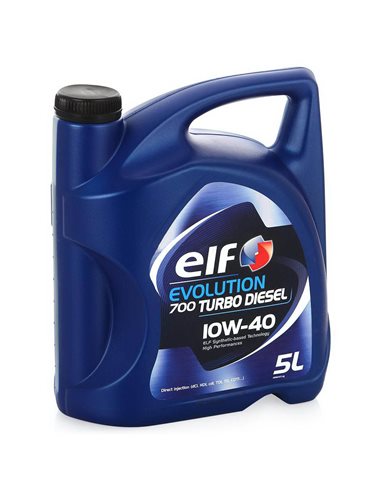 Масло ELF EVOLUTION 700 TURBO DIESEl 10W40 5 л