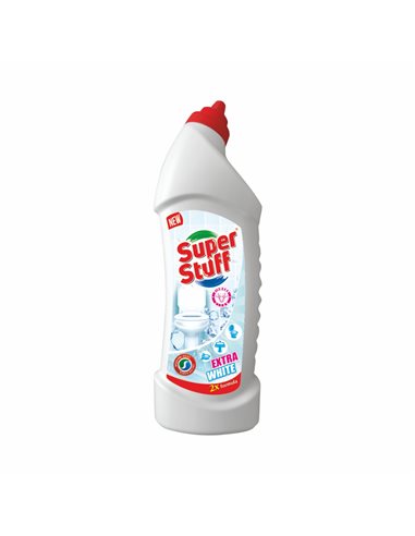 Средство для мытья унитаза ТМ "Super Stuff", EXTRA WHITE 1000 мл
