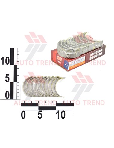 Вкладыши ТАВРИЯ ЗМЗ коренные d+0.25