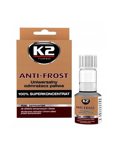 Средство для удаления воды из топлива TURBO ANTI FROST 50ml (T313)