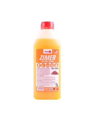 Автошампунь Nowax Активна піна 1кг Zimer Active Foam (безконтактний) (NX01139)