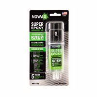 Клей епоксидний Nowax SUPER EPOXY ADHESIVE 2-х комп. (прозр.) (NX49509)