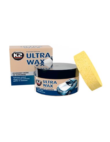 Восковая паста ULTRA WAX с губкой 250г (000378)