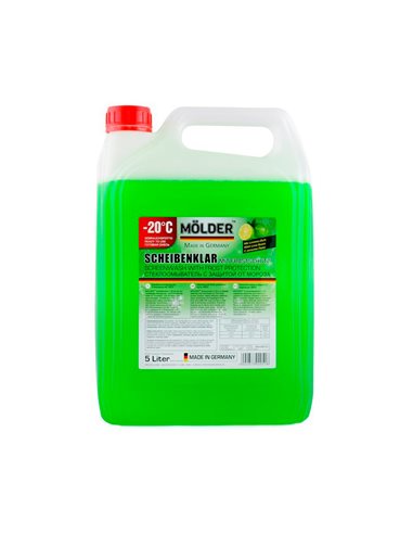 Омыватель стекла  зимний Molder (-20) 5л Lime